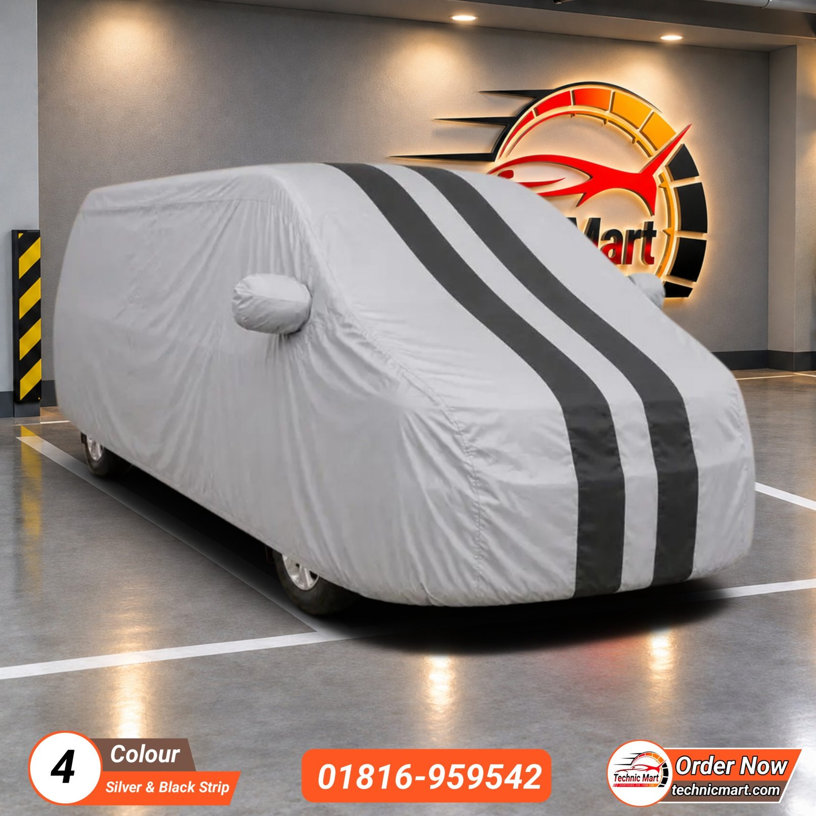 Large MPV Size মাইক্রো গাড়ি - Car Two Colour Cover - Image 5