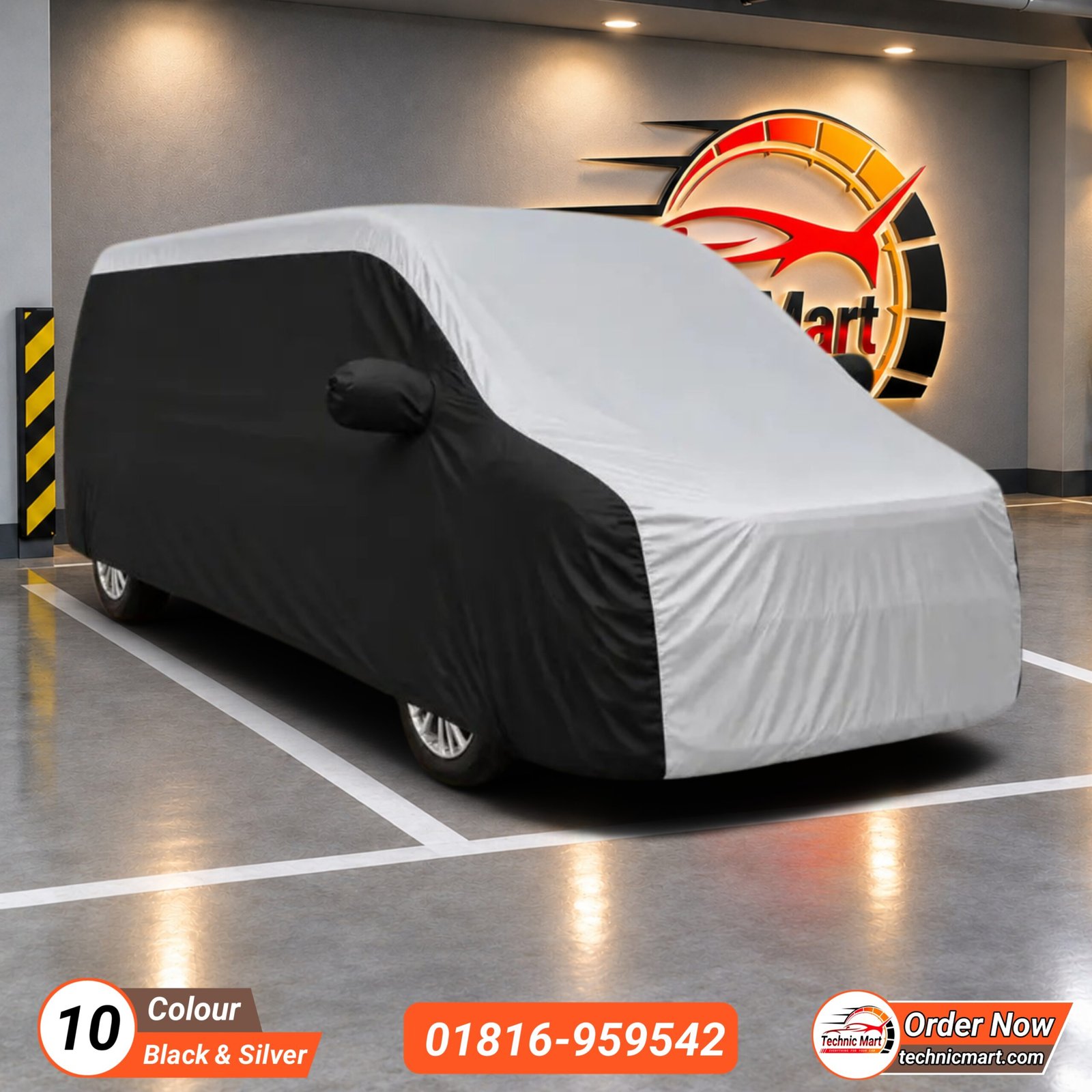 Large MPV Size মাইক্রো গাড়ি - Car Two Colour Cover - Image 11