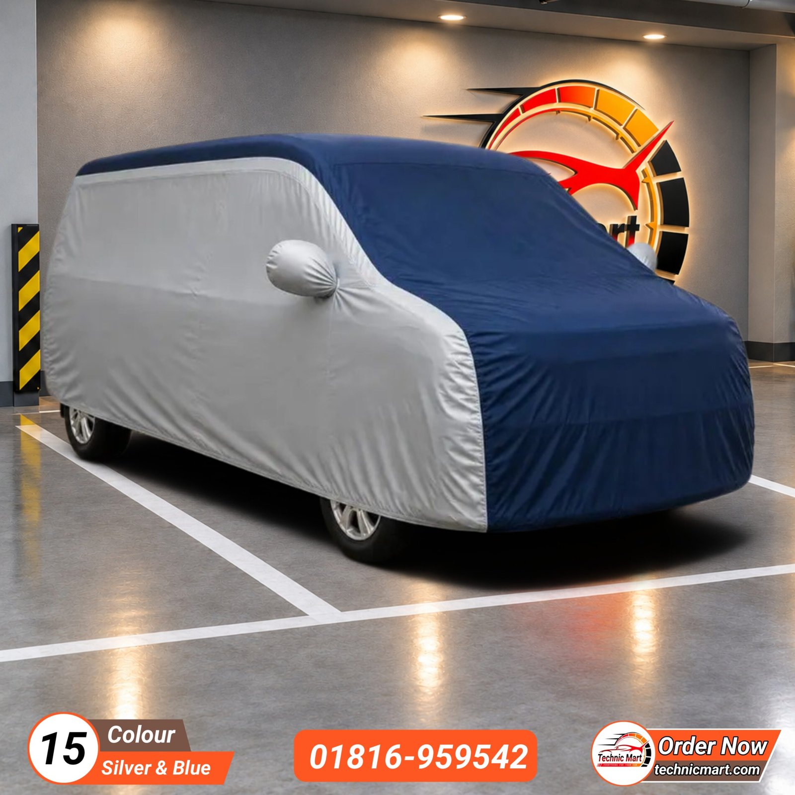 Large MPV Size মাইক্রো গাড়ি - Car Two Colour Cover - Image 16