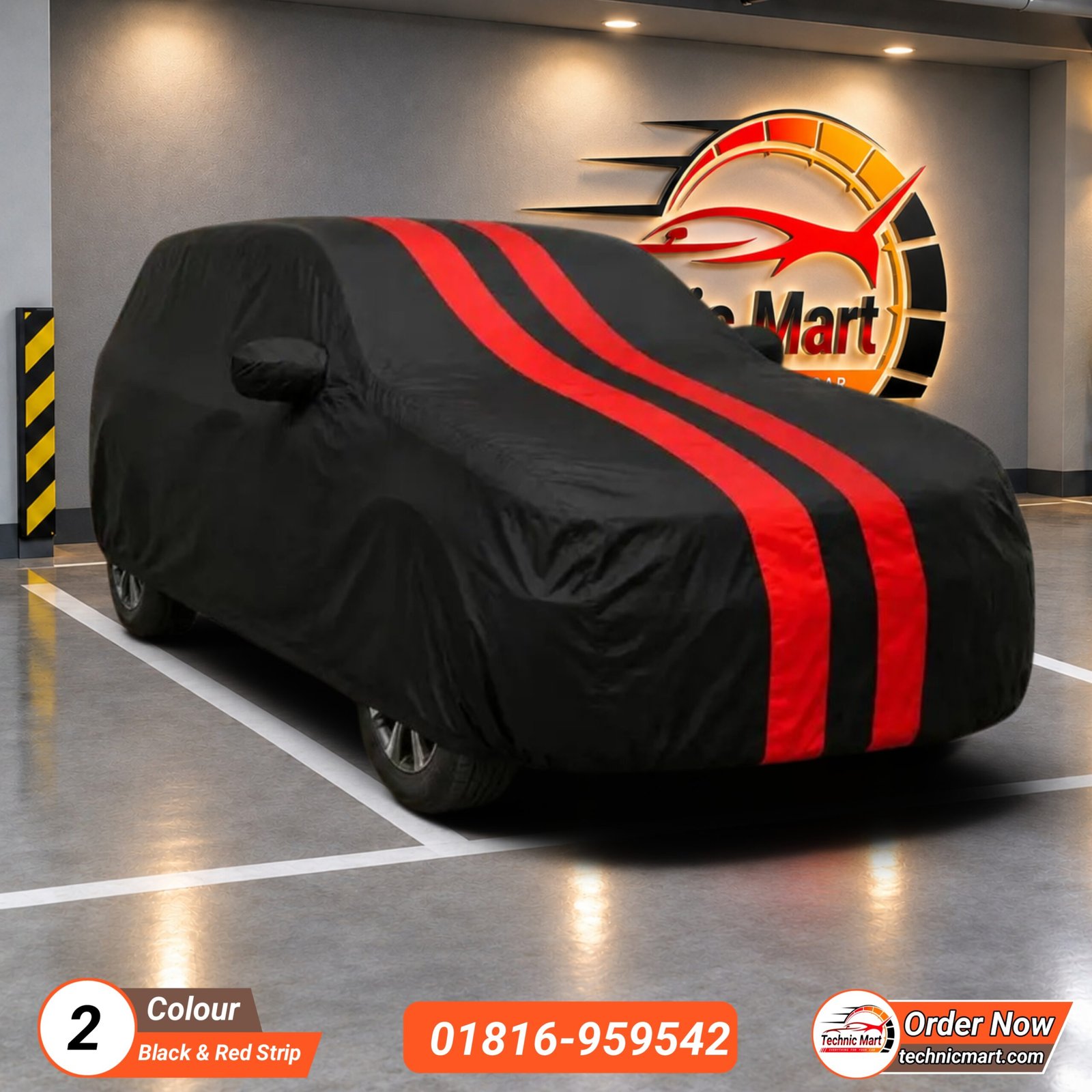 Large SUV Size - বড় জিপ গাড়ি - Car Two Colour Cover - Image 3