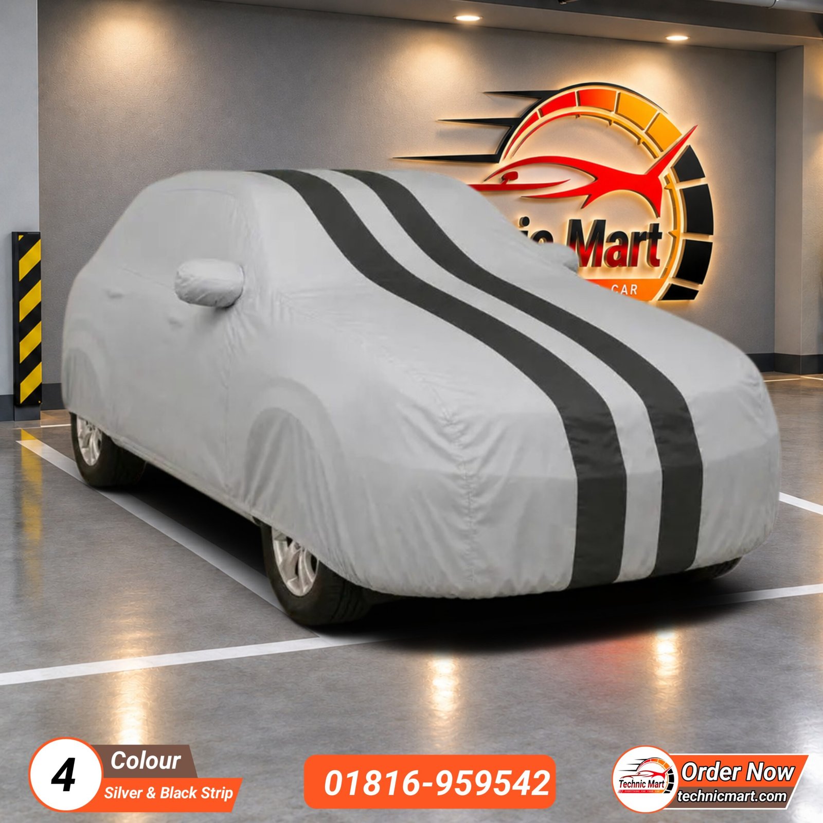 Large SUV Size - বড় জিপ গাড়ি - Car Two Colour Cover - Image 5