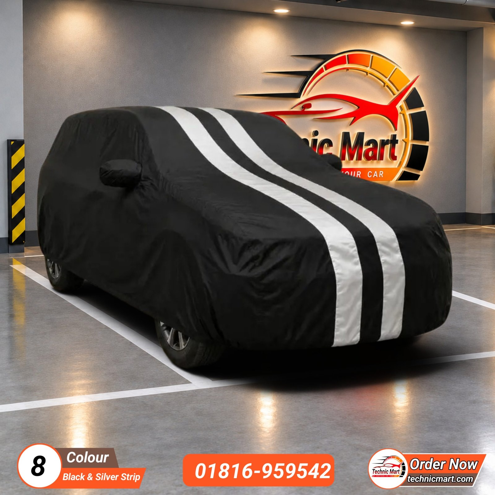 Large SUV Size - বড় জিপ গাড়ি - Car Two Colour Cover - Image 9