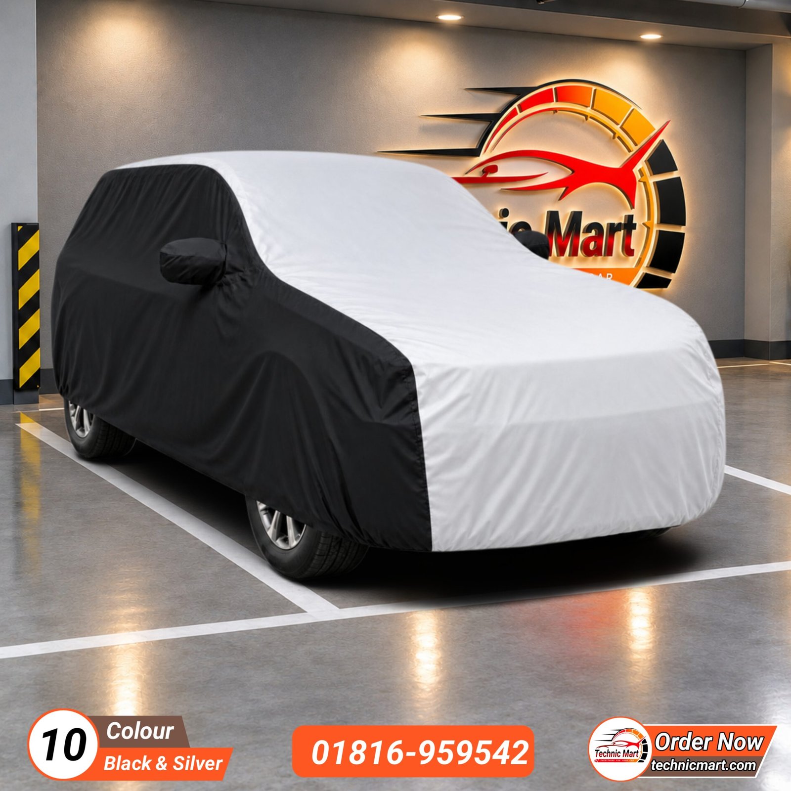 Large SUV Size - বড় জিপ গাড়ি - Car Two Colour Cover - Image 11