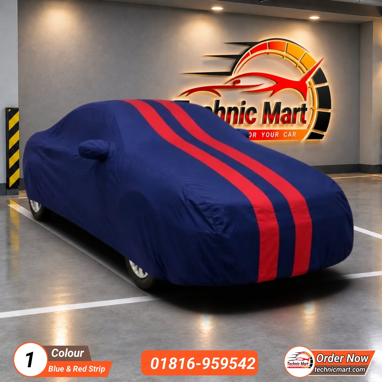 Sedan Size - সেডান গাড়ি - Car Two Colour Cover - Image 2