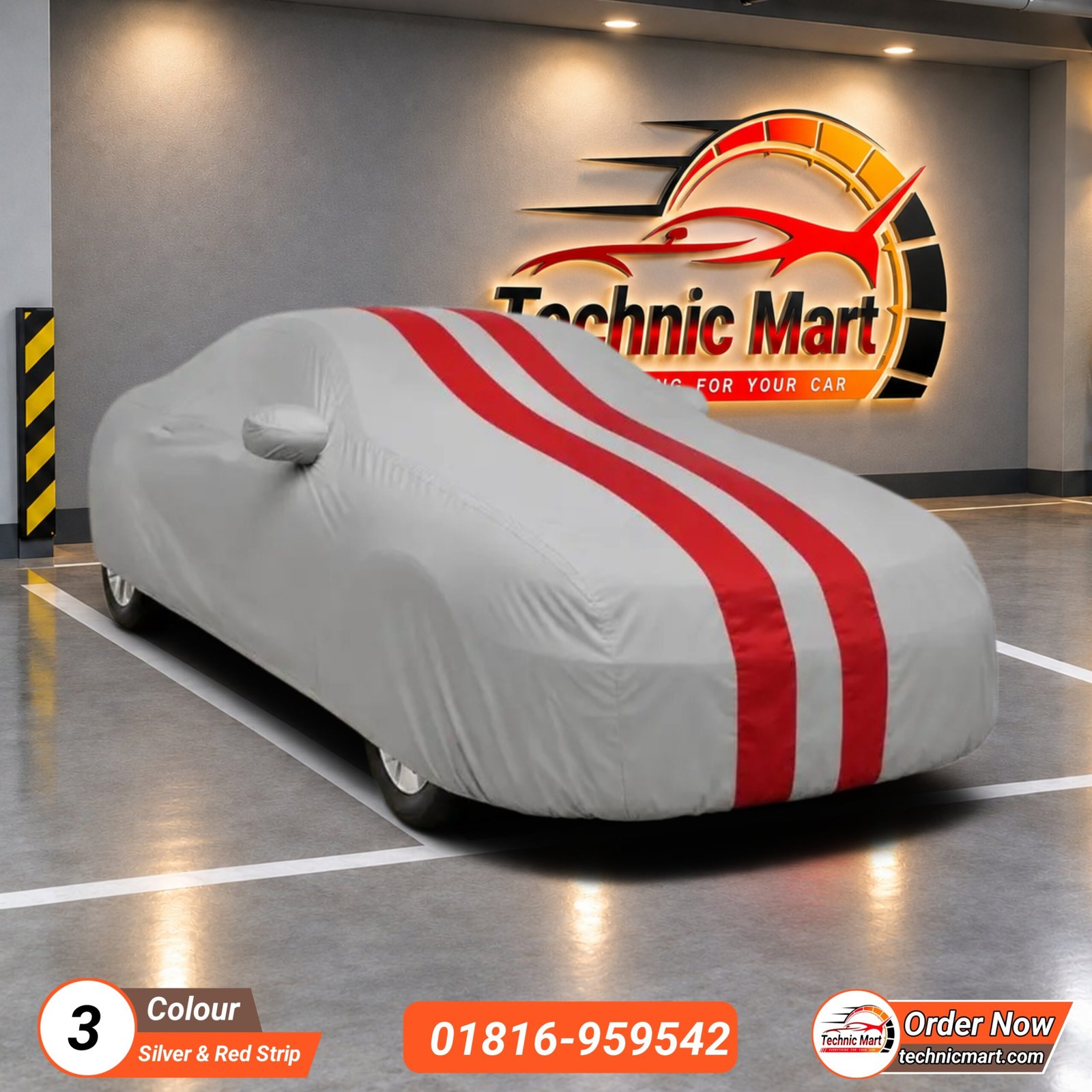 Sedan Size - সেডান গাড়ি - Car Two Colour Cover - Image 4