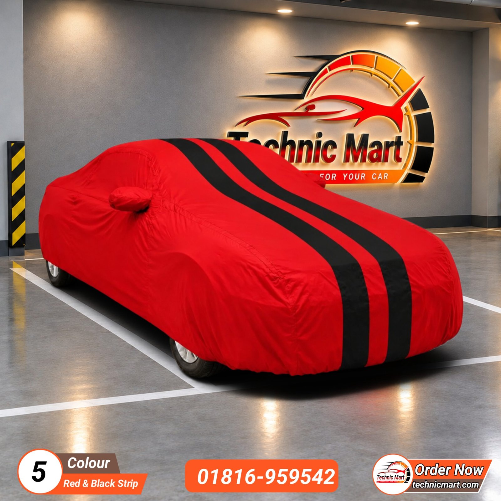 Sedan Size - সেডান গাড়ি - Car Two Colour Cover - Image 6