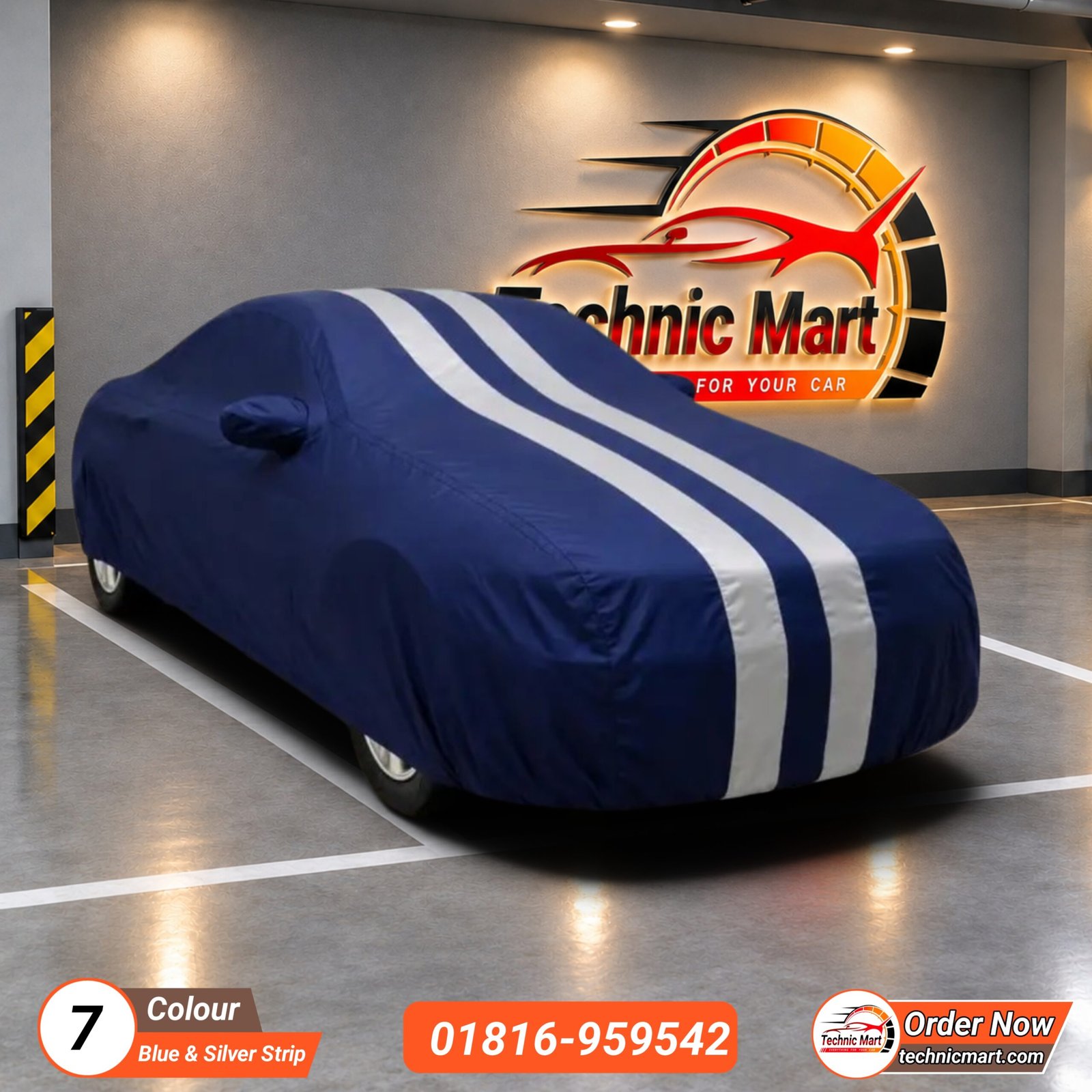 Sedan Size - সেডান গাড়ি - Car Two Colour Cover - Image 8