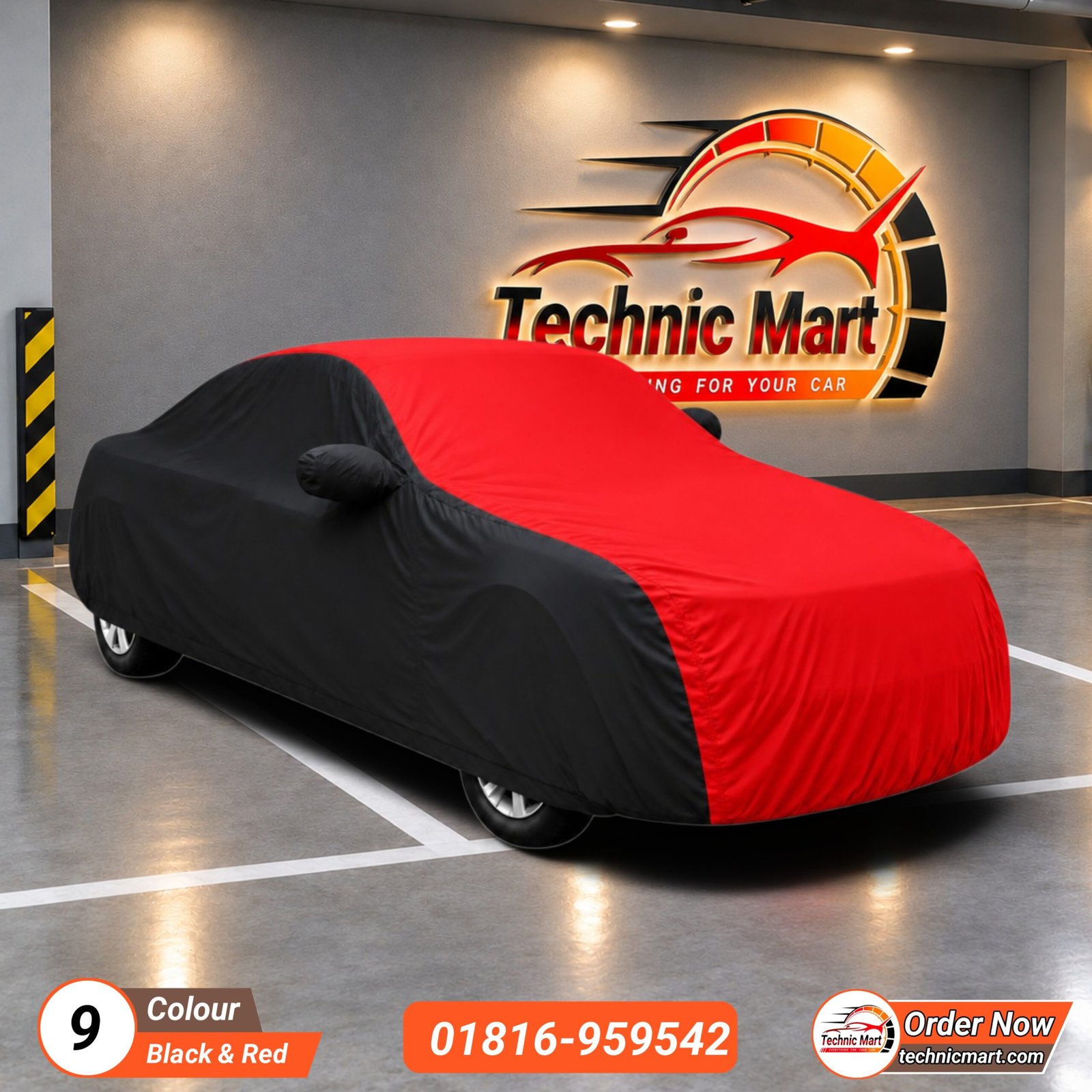 Sedan Size - সেডান গাড়ি - Car Two Colour Cover - Image 10