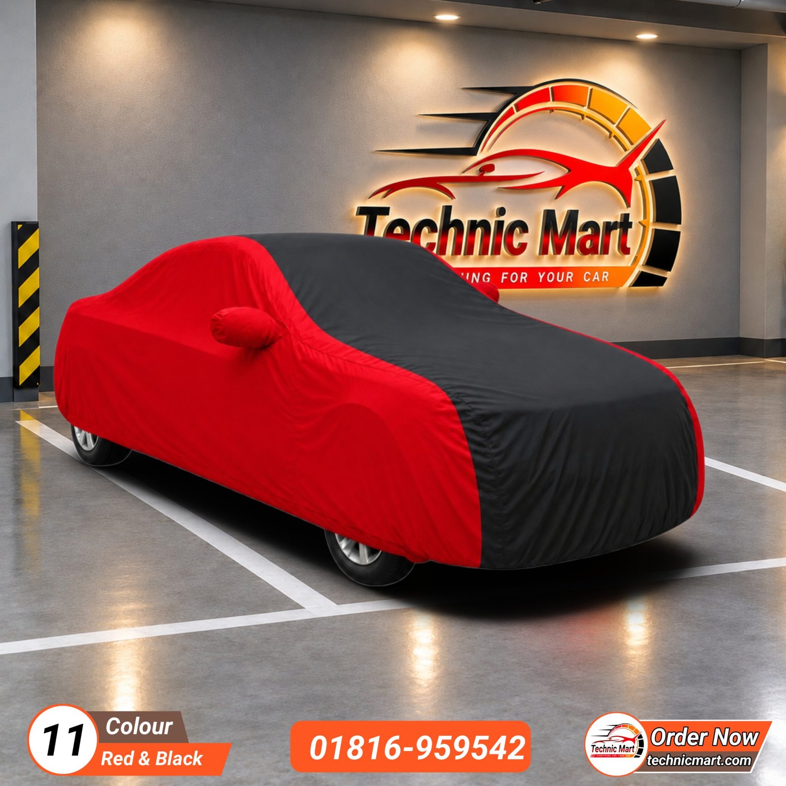 Sedan Size - সেডান গাড়ি - Car Two Colour Cover - Image 12