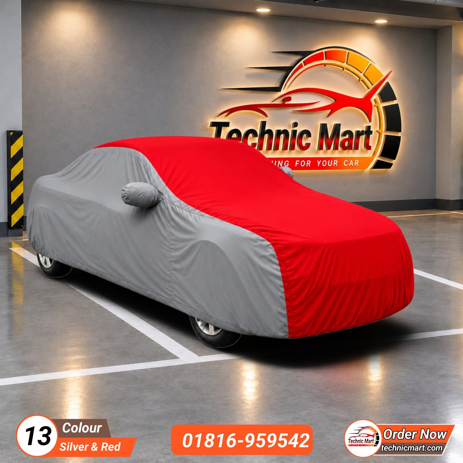 Sedan Size - সেডান গাড়ি - Car Two Colour Cover - Image 14