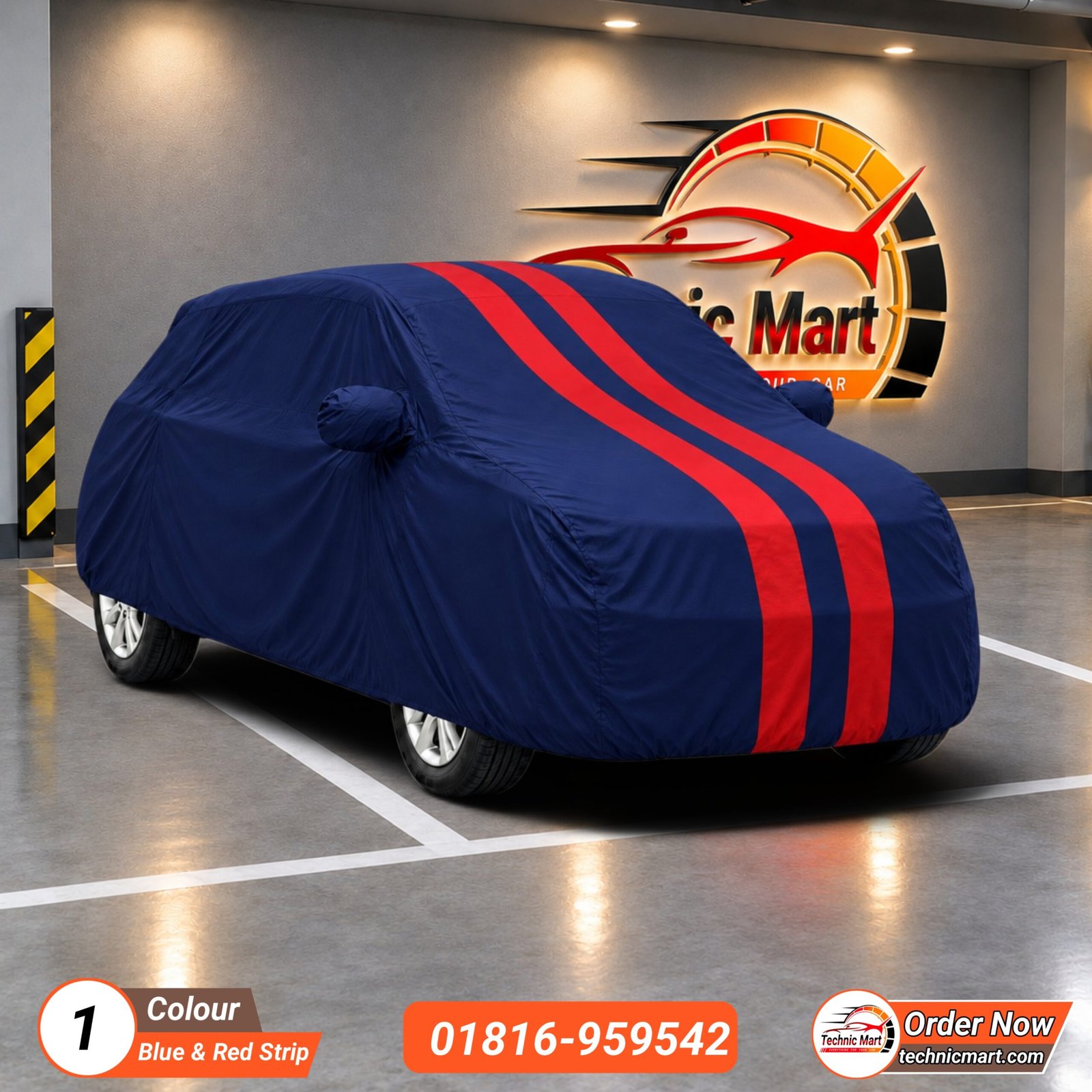 Hatchback Size - ছোট গাড়ি Car Two Colour Cover - Image 2