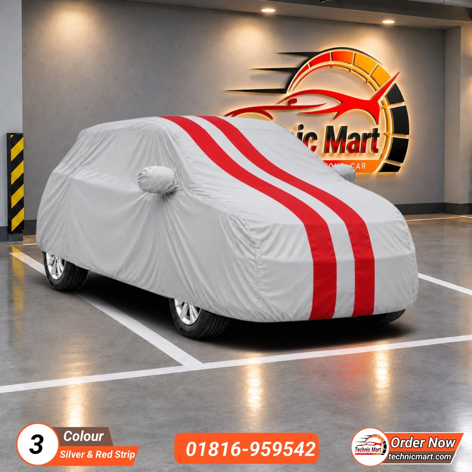 Hatchback Size - ছোট গাড়ি Car Two Colour Cover - Image 4