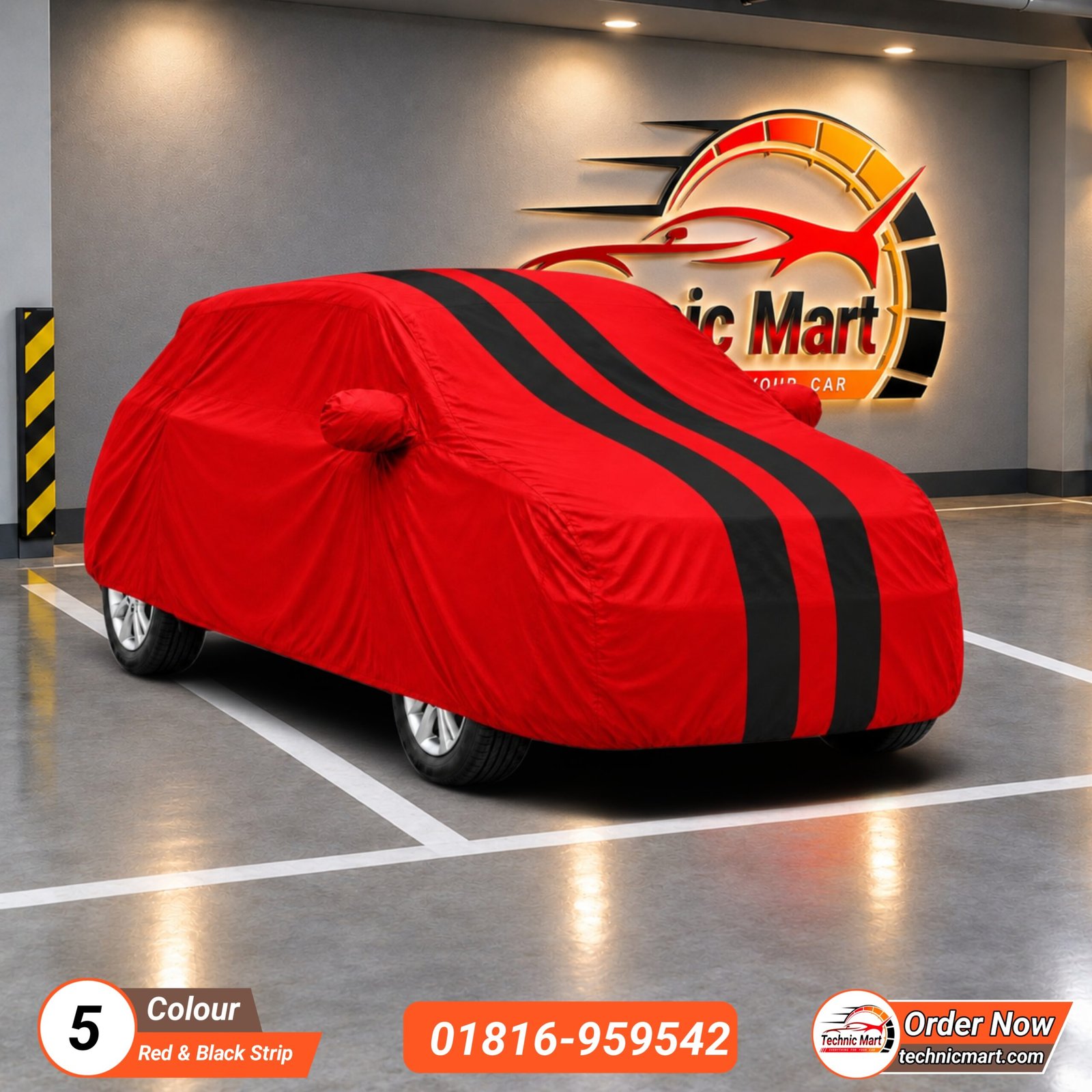 Hatchback Size - ছোট গাড়ি Car Two Colour Cover - Image 6