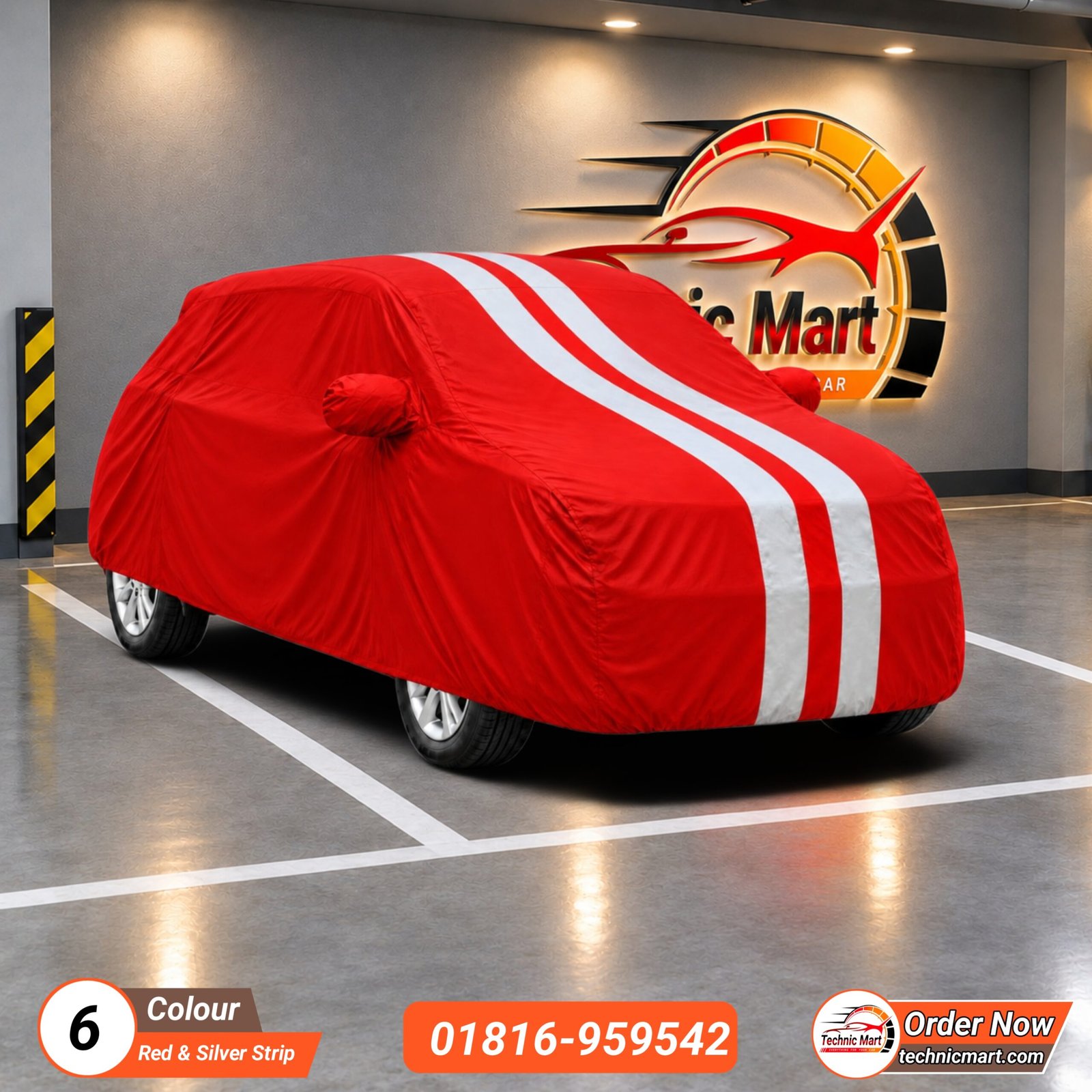 Hatchback Size - ছোট গাড়ি Car Two Colour Cover - Image 7