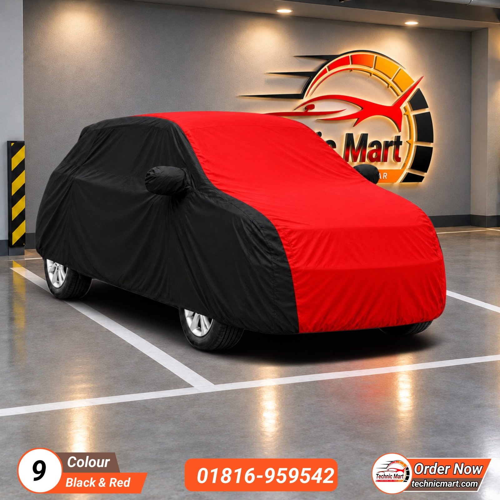 Hatchback Size - ছোট গাড়ি Car Two Colour Cover - Image 10