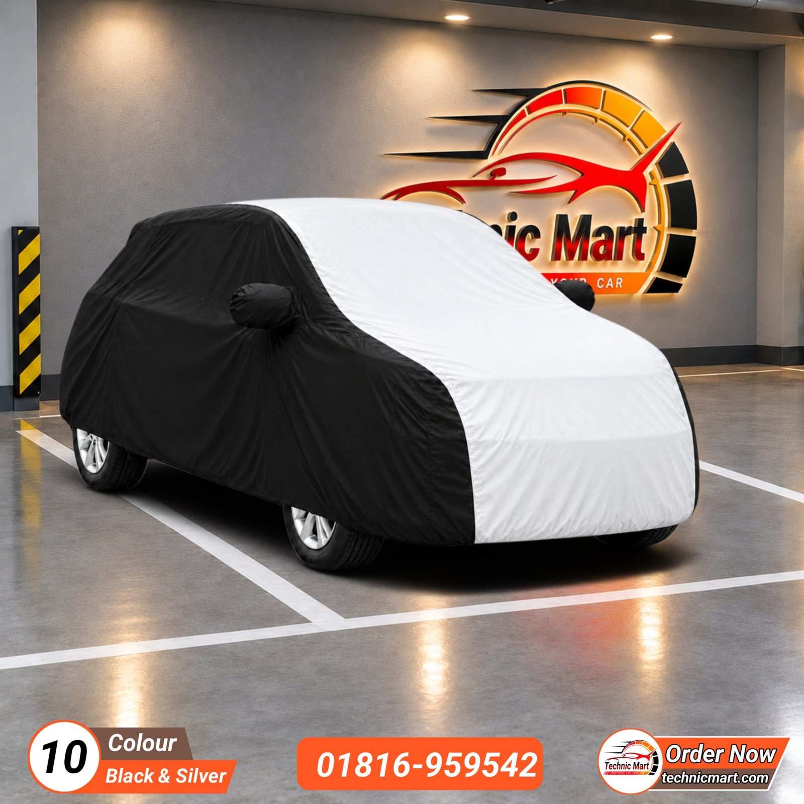 Hatchback Size - ছোট গাড়ি Car Two Colour Cover - Image 11