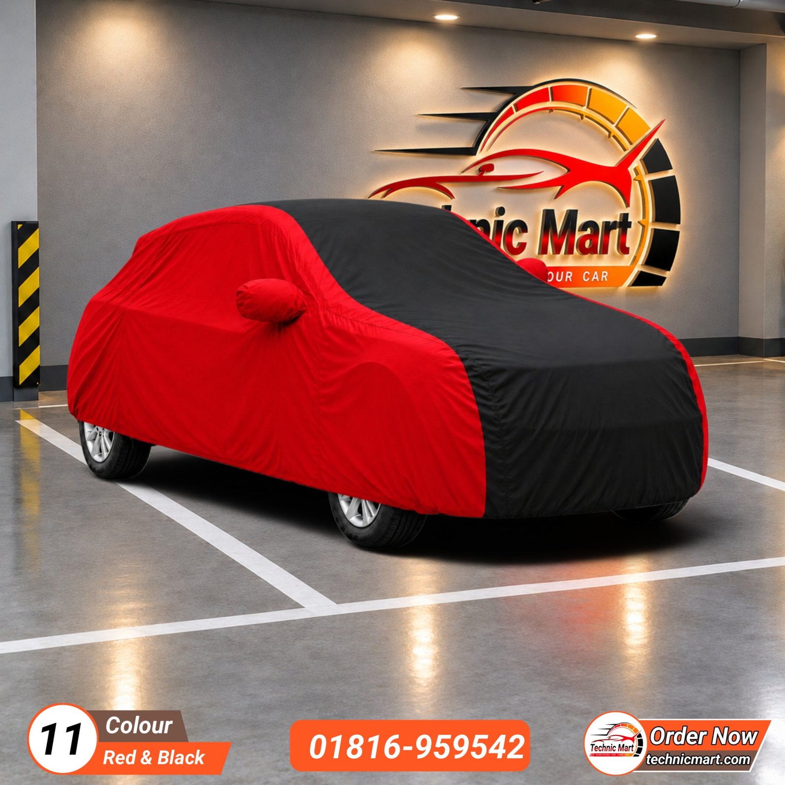 Hatchback Size - ছোট গাড়ি Car Two Colour Cover - Image 12
