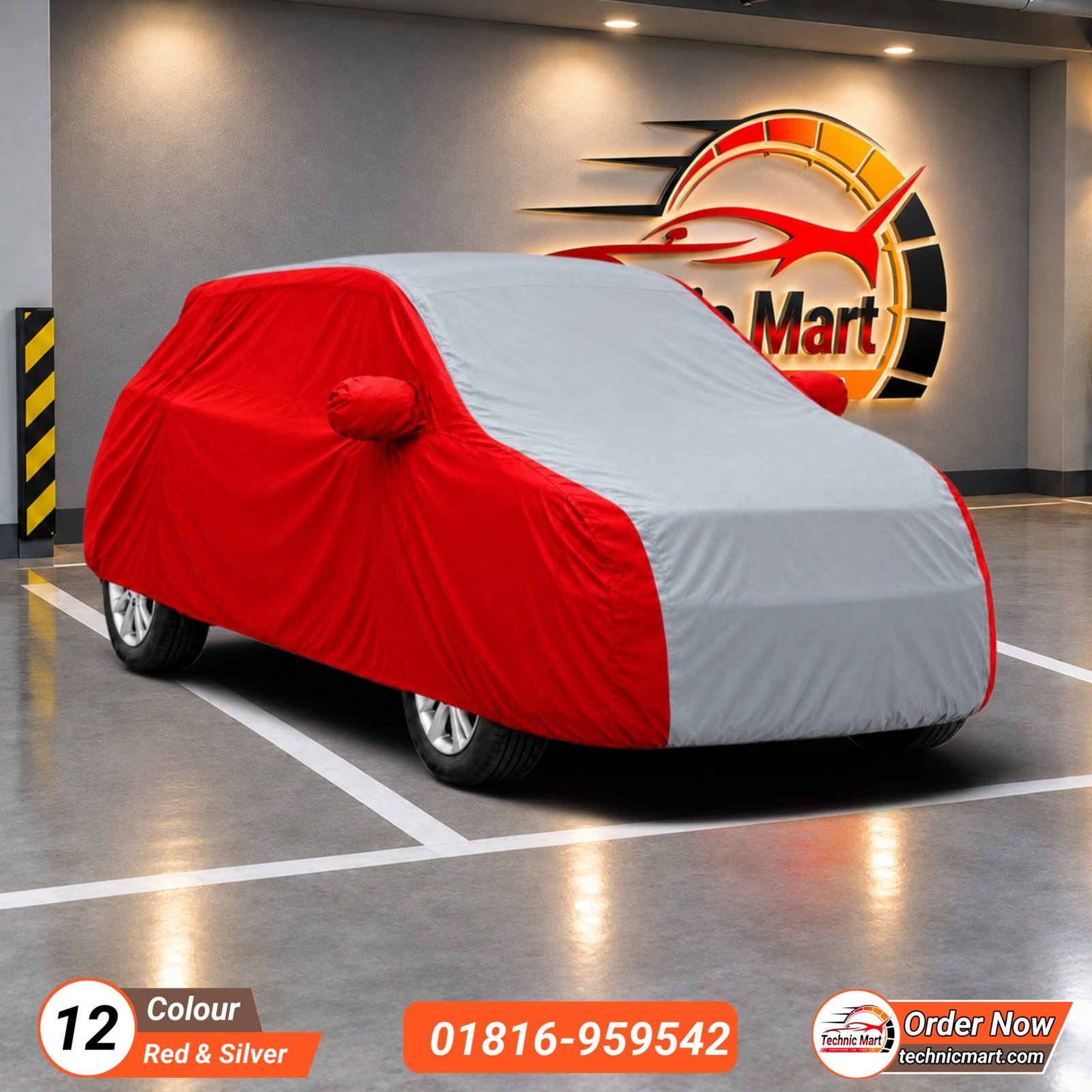 Hatchback Size - ছোট গাড়ি Car Two Colour Cover - Image 13