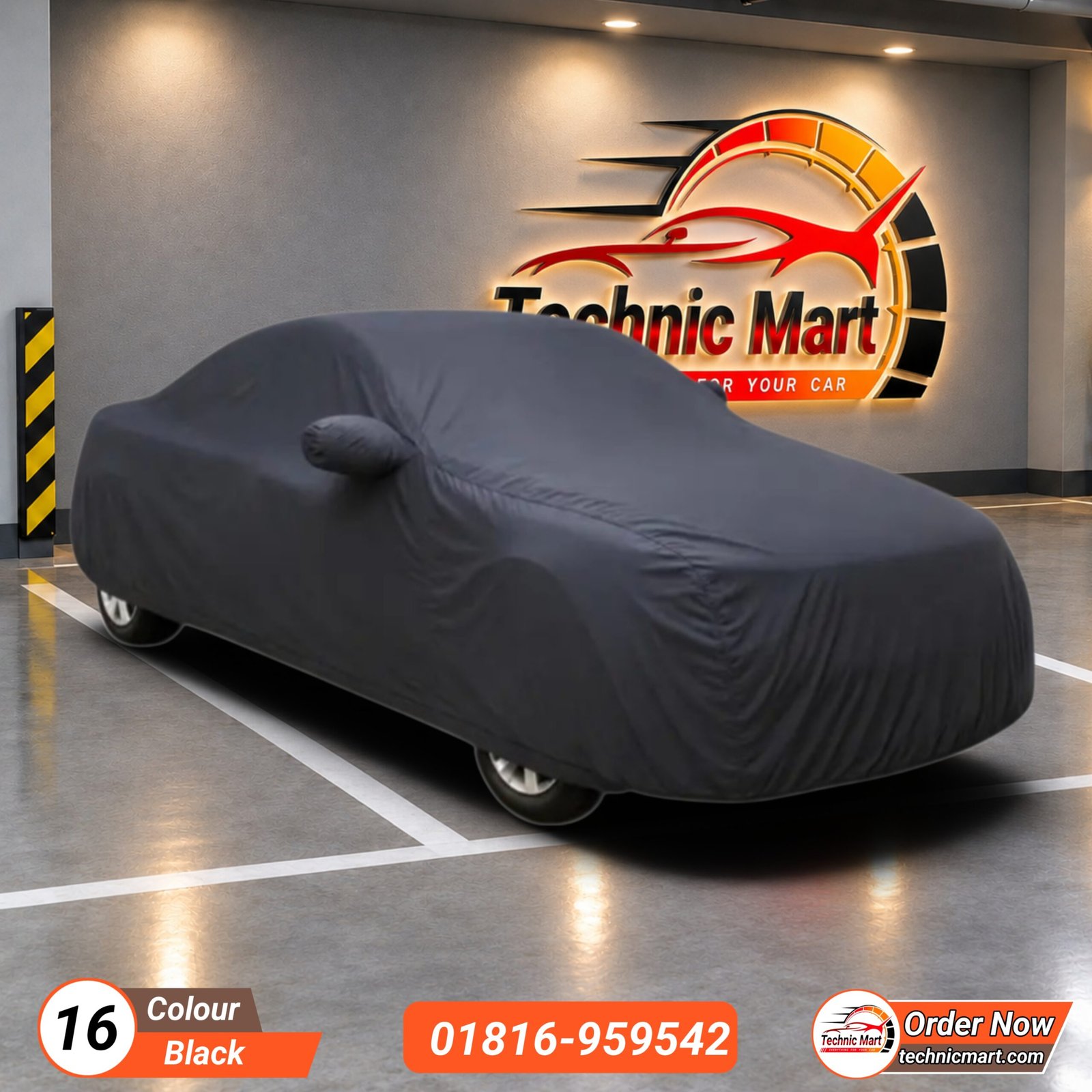 Sedan Size - সেডান গাড়ি - Car Two Colour Cover - Image 17