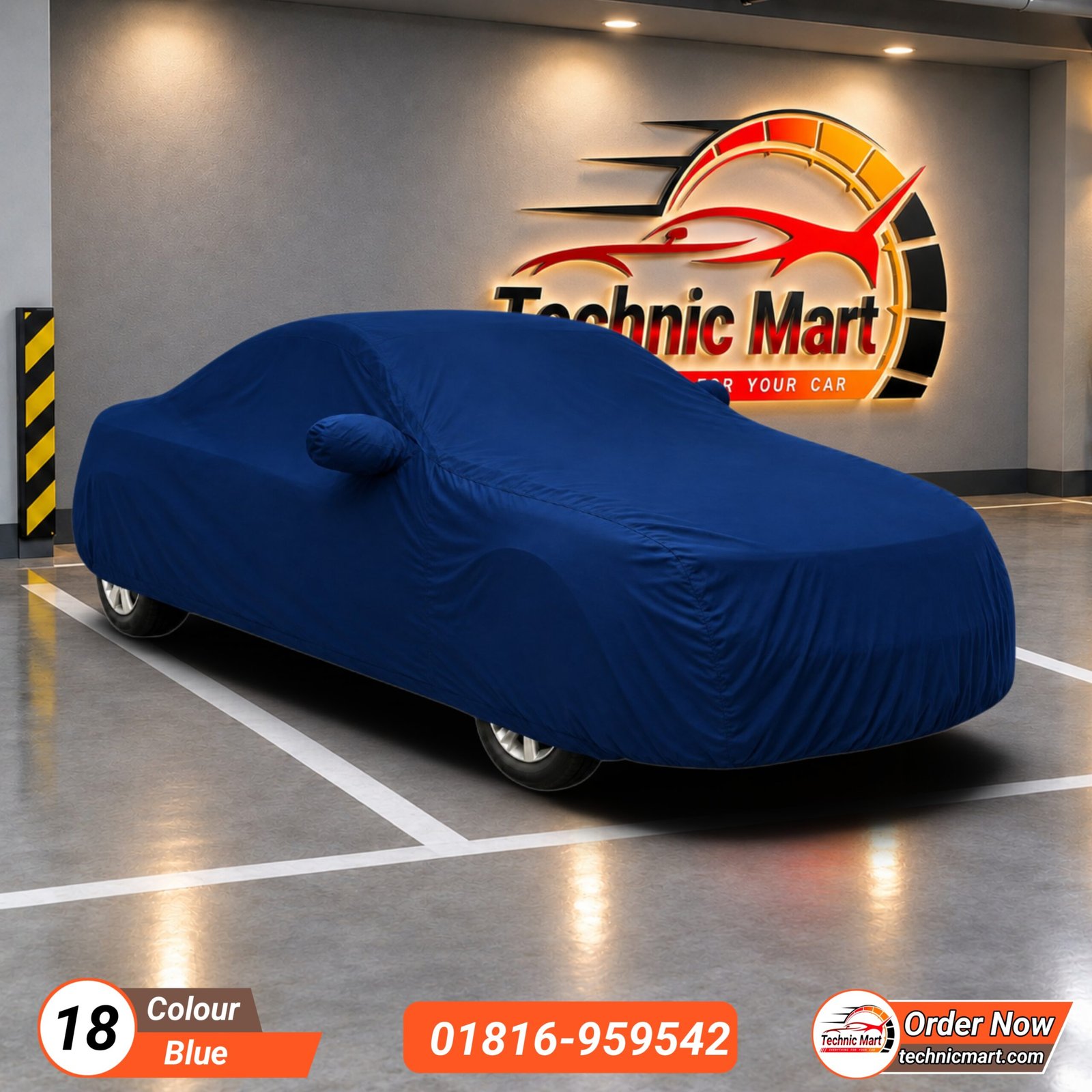 Sedan Size - সেডান গাড়ি - Car Two Colour Cover - Image 19