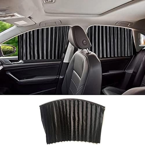 Car Window Curtain – Premium Quality Ultimate UV Protection and Adjustable Fit for All Cars 2 Pcs & 4 Pcs Set