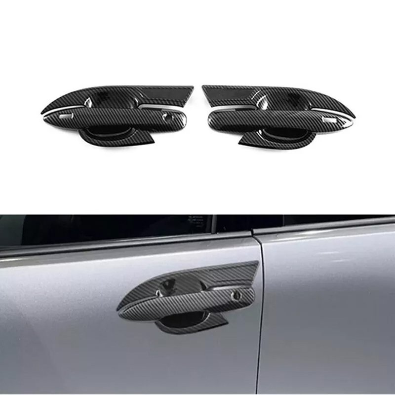 Carbon Fiber Door Handle Cover Kit – Stylish Look with Long-lasting Protection - Image 2