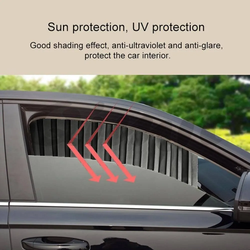 Car Window Curtain – Premium Quality Ultimate UV Protection and Adjustable Fit for All Cars 2 Pcs & 4 Pcs Set - Image 6