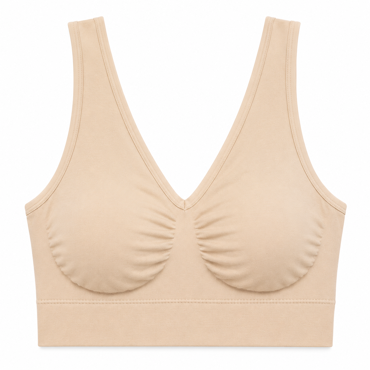 Women’s Seamless Comfort Bra – Wireless Soft Padded Everyday Bra - Image 2