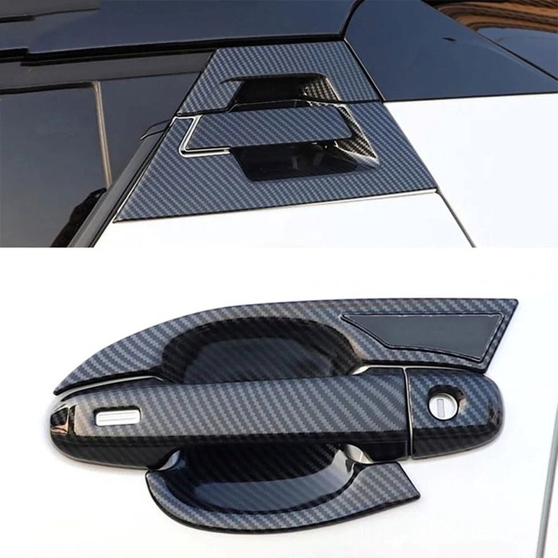 Carbon Fiber Door Handle Cover Kit – Stylish Look with Long-lasting Protection - Image 5