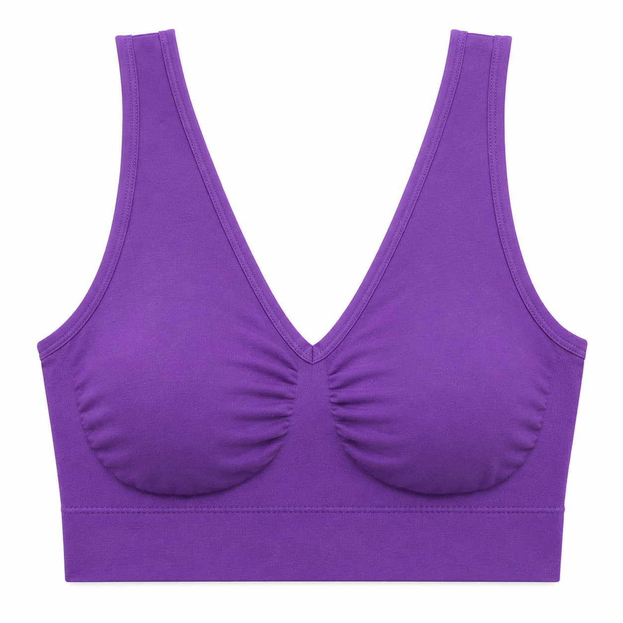Women’s Seamless Comfort Bra – Wireless Soft Padded Everyday Bra - Image 6
