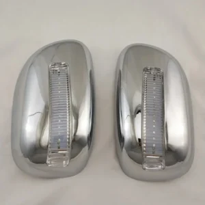 2001-2003 For Toyota corolla ABS Chrome Car Side Door Rear View Mirror Cover With Led