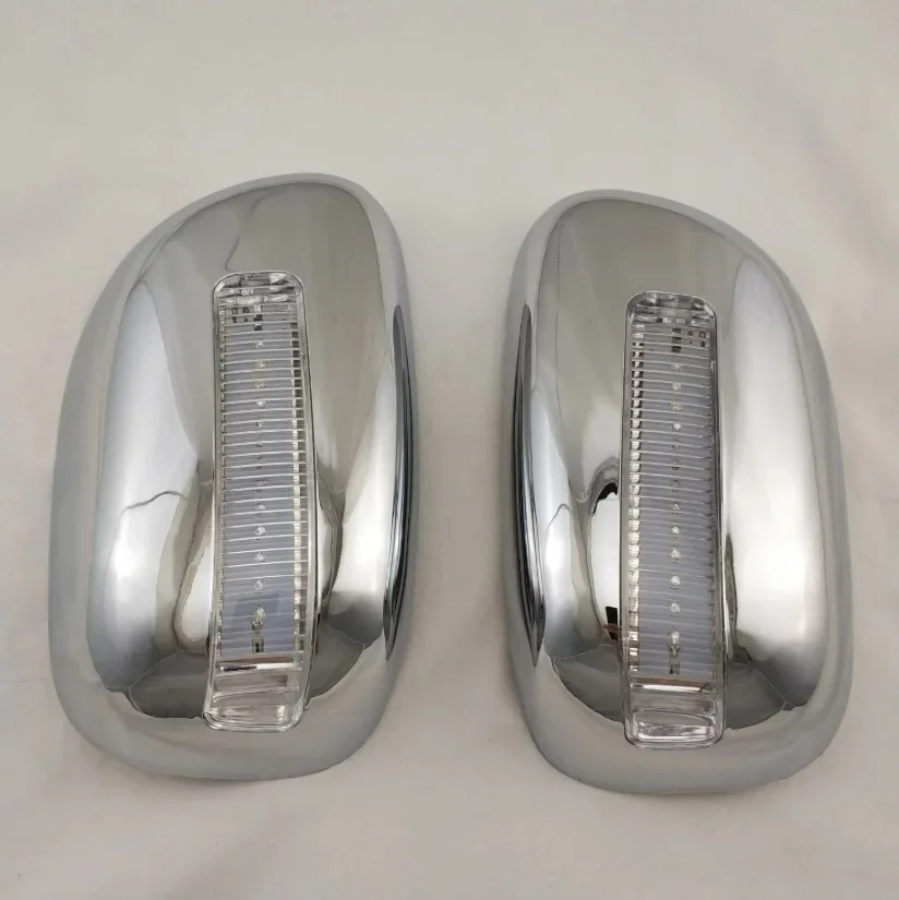 2001-2003 For Toyota corolla ABS Chrome Car Side Door Rear View Mirror Cover With Led