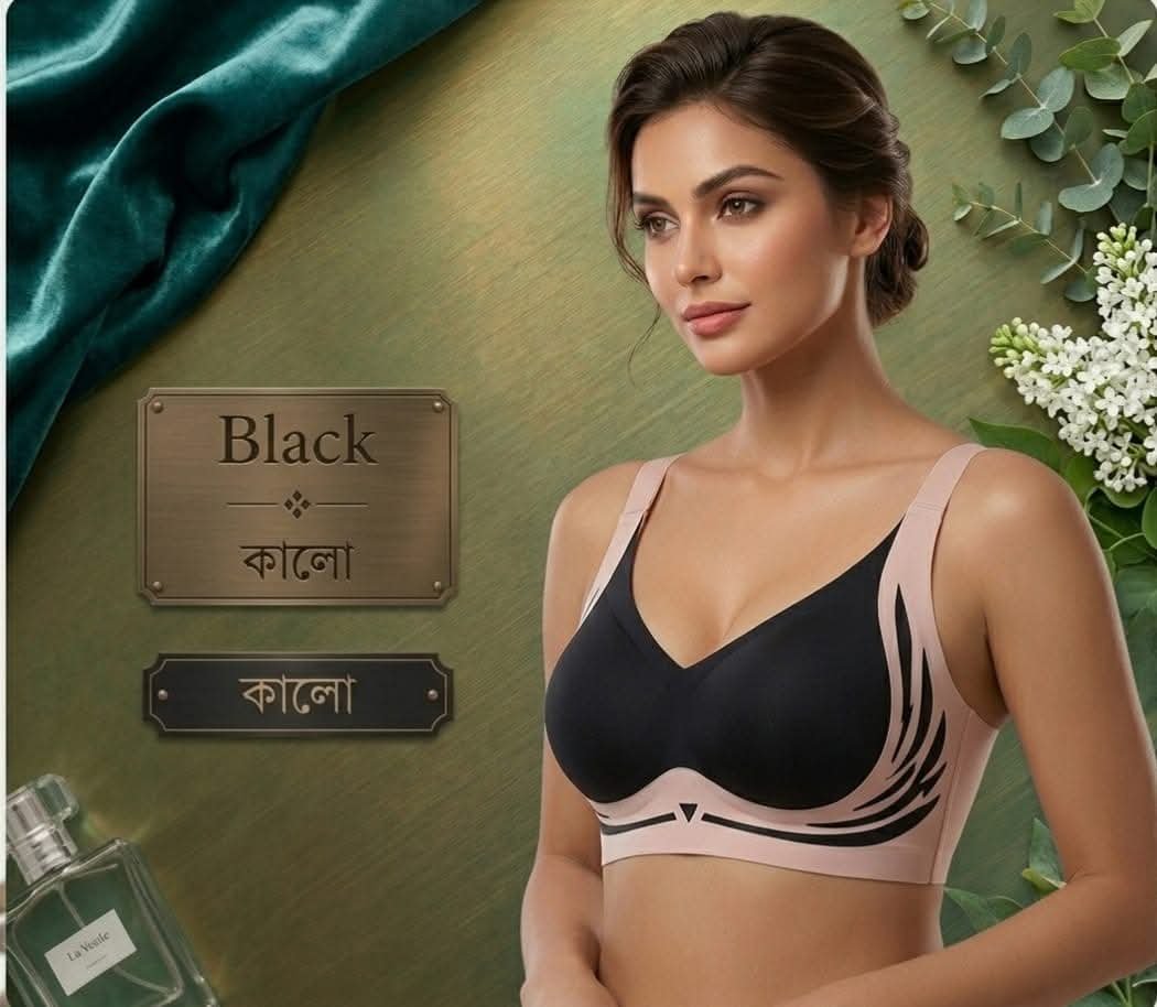 Women’s Seamless Wireless Push Up Bra – Soft Padded Comfort Everyday Bra - Image 2