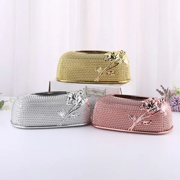 Luxury Drawout Tissue Box, European-style Tissue Box