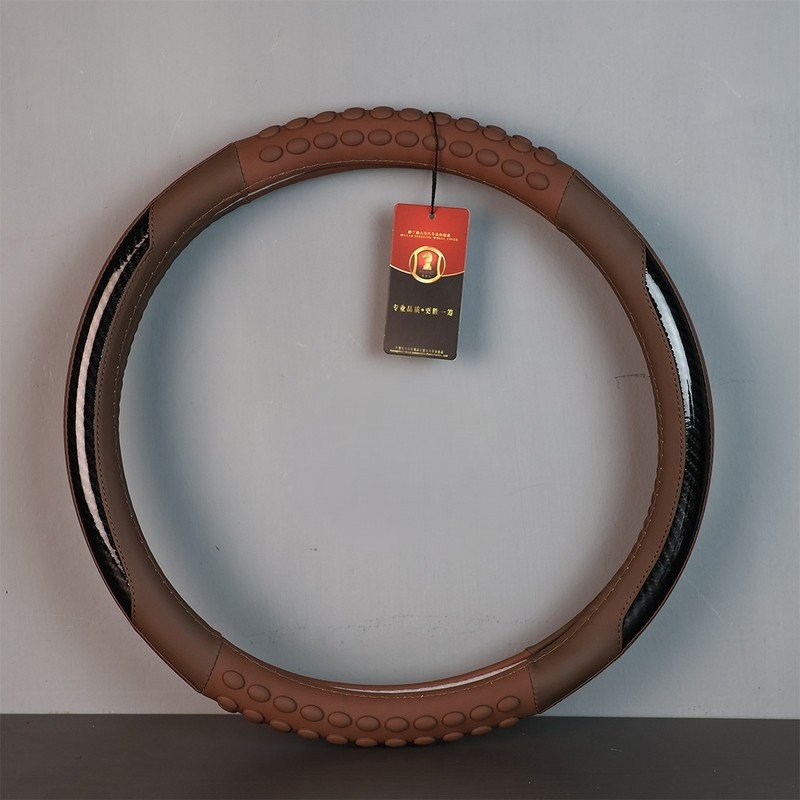 Premium Car Bubble Shape Design Steering Cover - Image 3