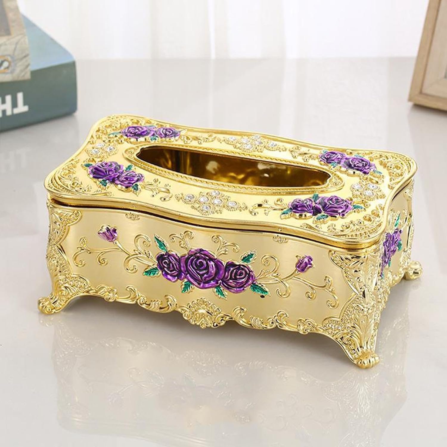 Luxury Royal Decorative Tissue Box Holder - Image 6