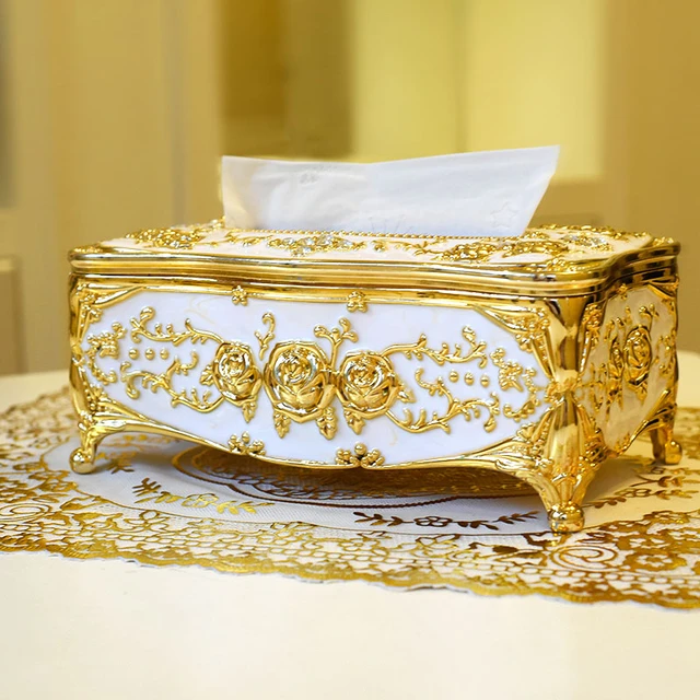 Luxury Royal Decorative Tissue Box Holder - Image 4