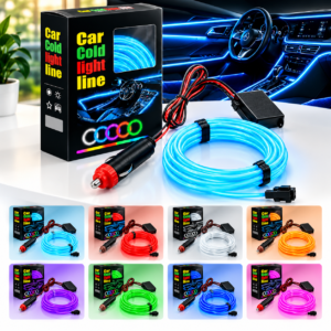 Car Interior EL Wire Cold Ambient Light / LED Strip