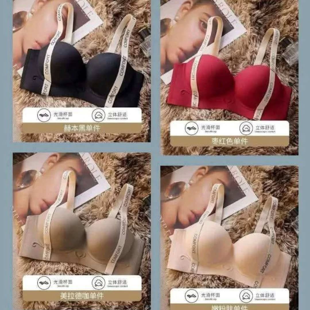 Seamless Wireless Comfort Bra for Women – Soft Padded Everyday Bra